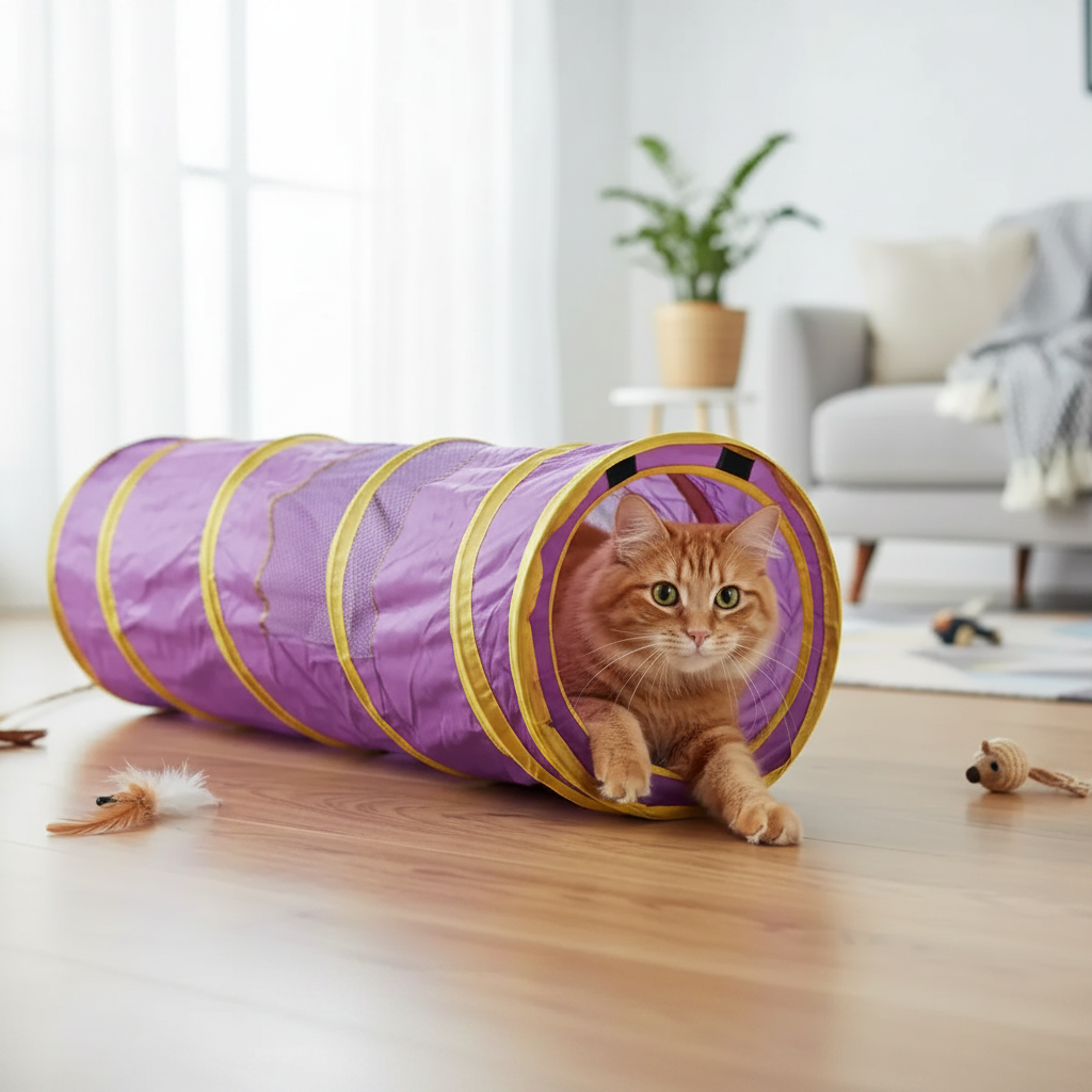 Cat Play Tunnel