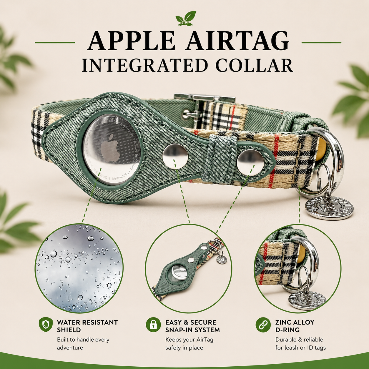 Airtag Dog Collar