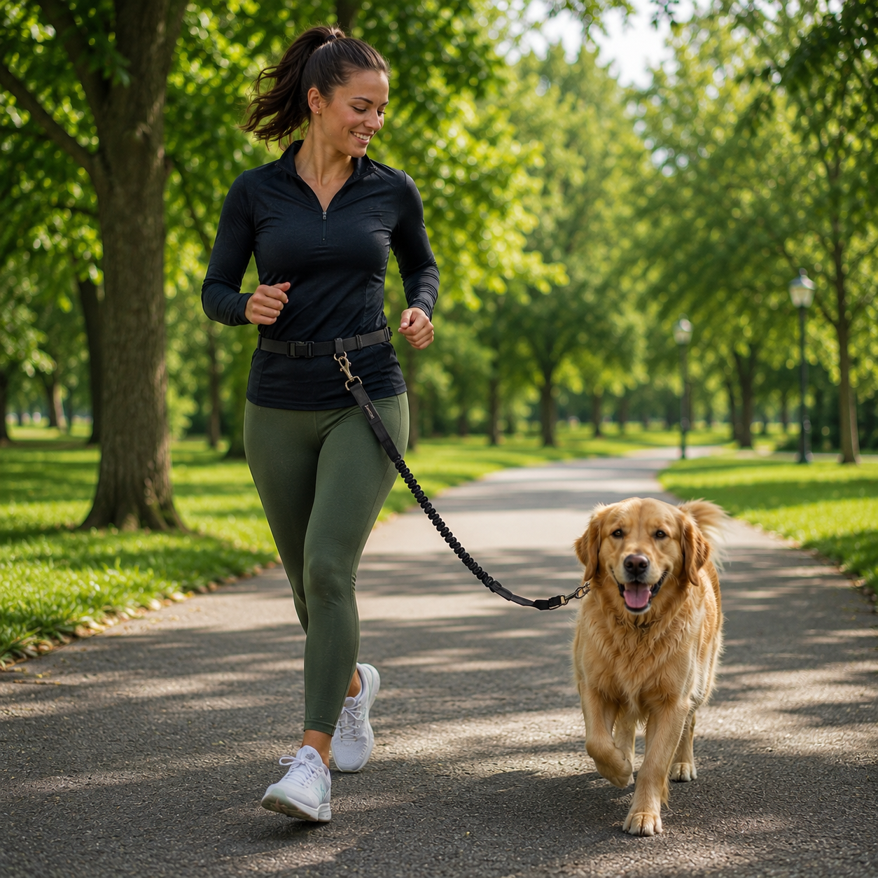 Hands-Free Dog Leash