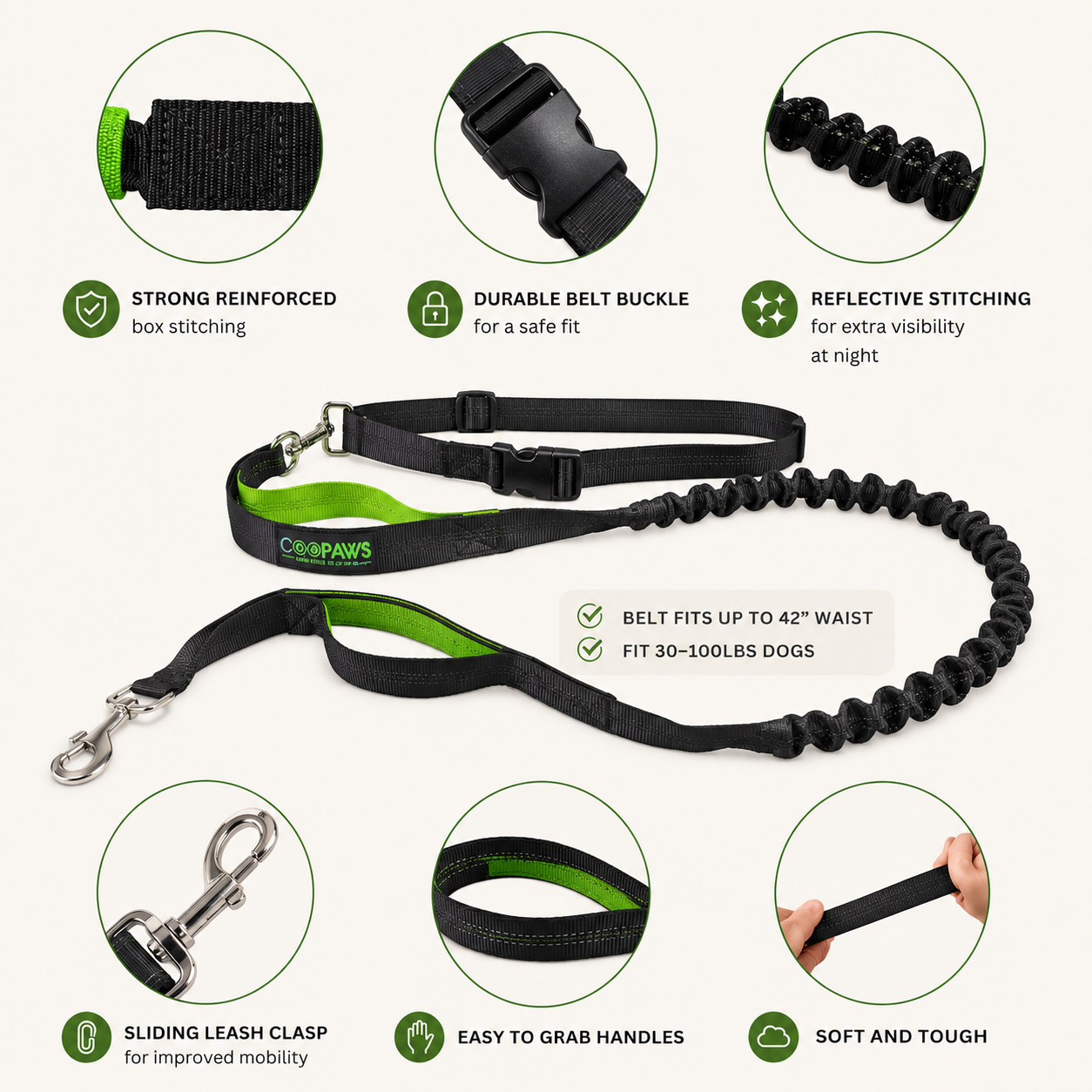 Hands-Free Dog Leash