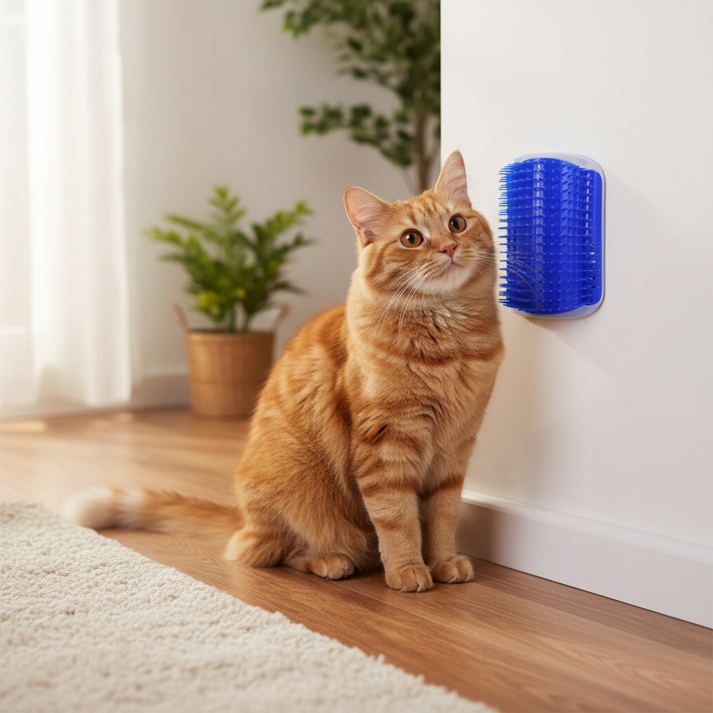 Wall Corner Cat Groomer